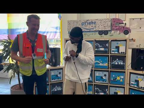 Prime Day im Logistikzentrum Graben mit David