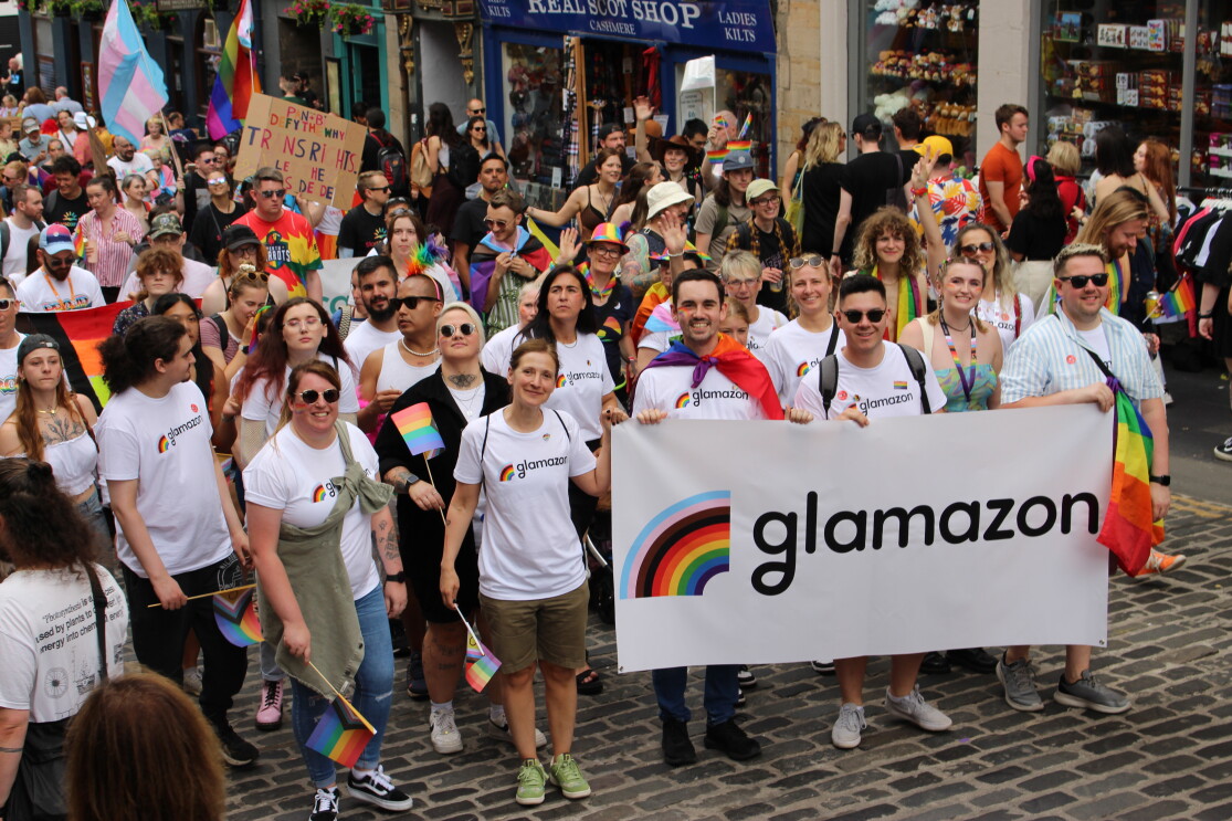 Glamazon at Edinburgh Pride, 2023