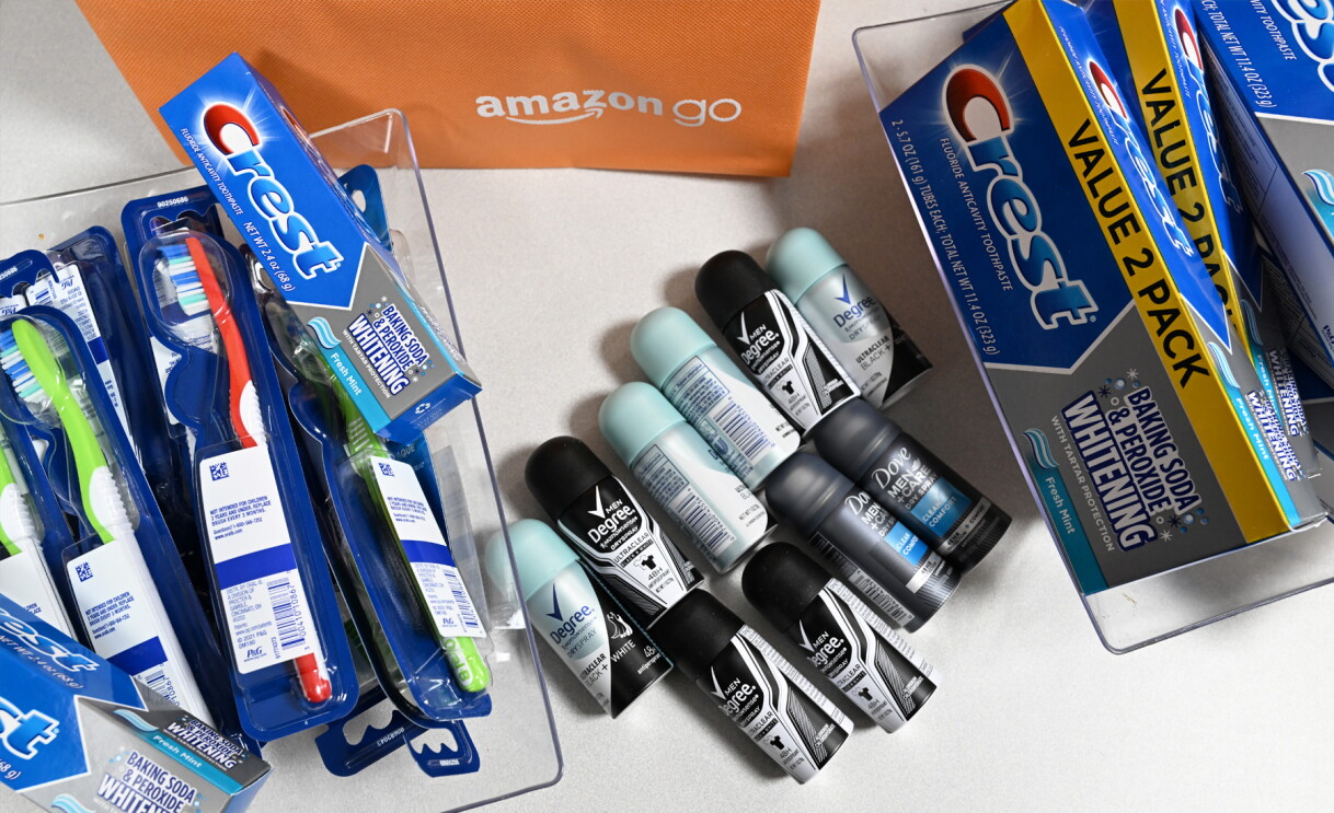 An image of donated items