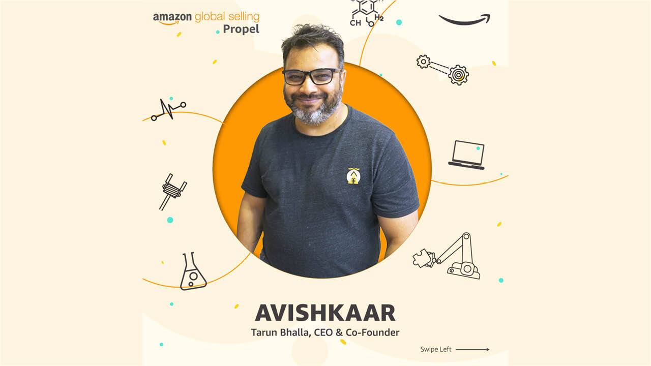 Avishkar - one of the 16 startups aiming to take ‘India to the world’ with Amazon’s Global Selling Propel Accelerator
