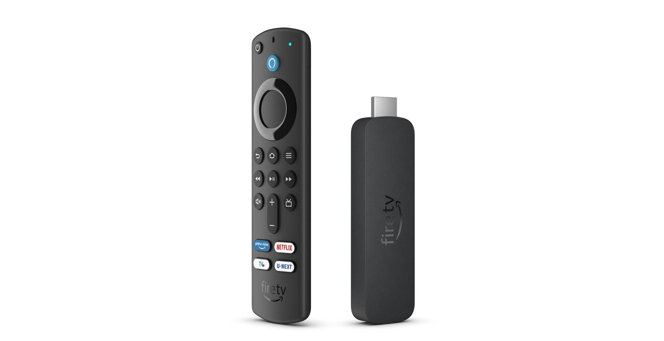 Fire TV Stick 4K本体とリモコン