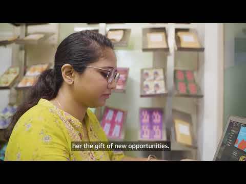 #MeriPehliDiwali of one of our own 'Local Shops on Amazon' Seller, Richa
