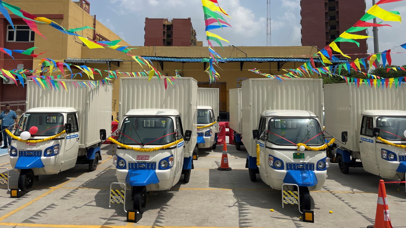 Amazon last mile fleet programme India EV