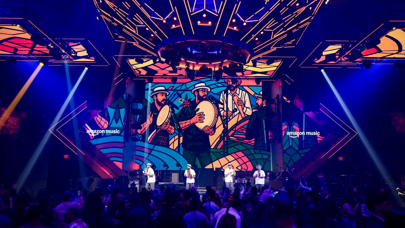 Amazon Music celebra el impacto global de la música latina con "una noche tropical" en Las Vegas