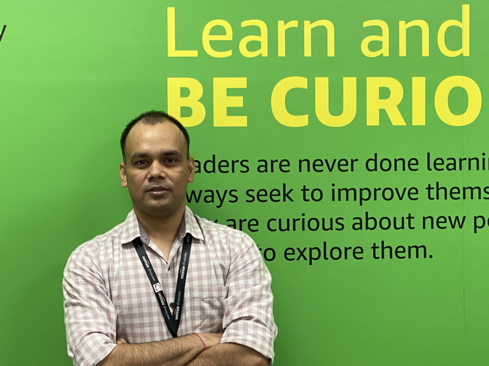 Before joining Amazon India, Arun Kumar Singh spent 10 years in the Indian Navy