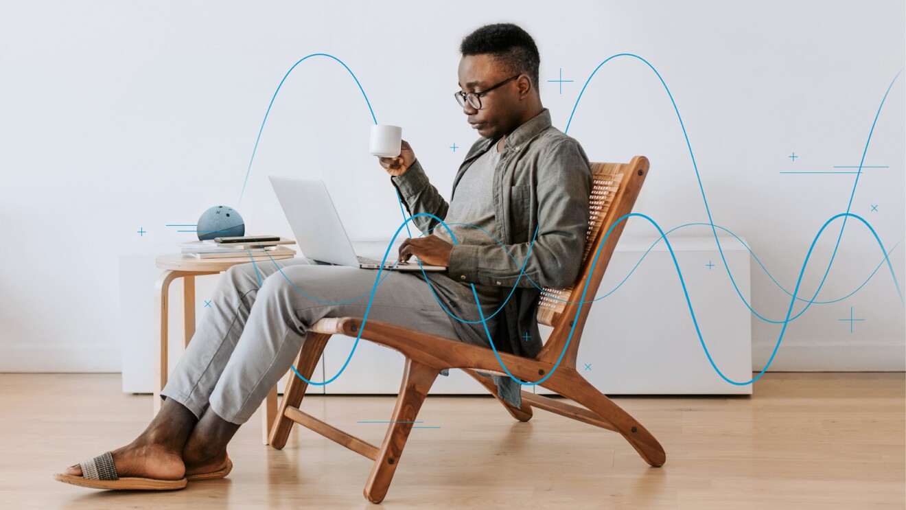 为支持alexa的设备展示Endel的图像。