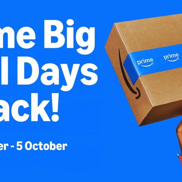 Prime Big Deal Days is back Tuesday 29th September until Monday 5th October.