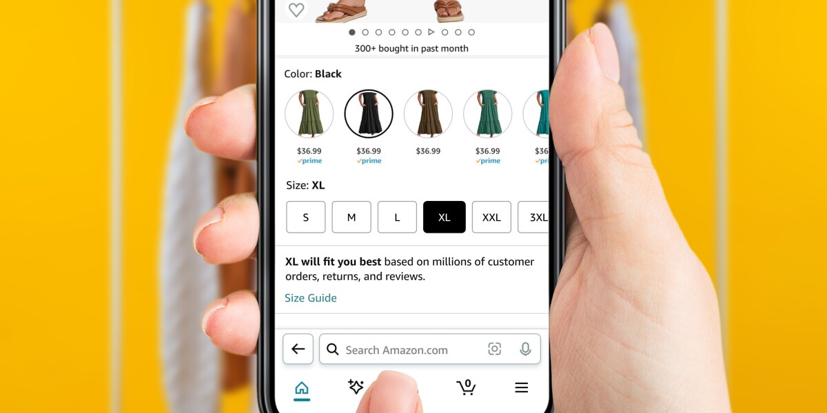 How Amazon Fashion is using AI to help you find the perfect fit