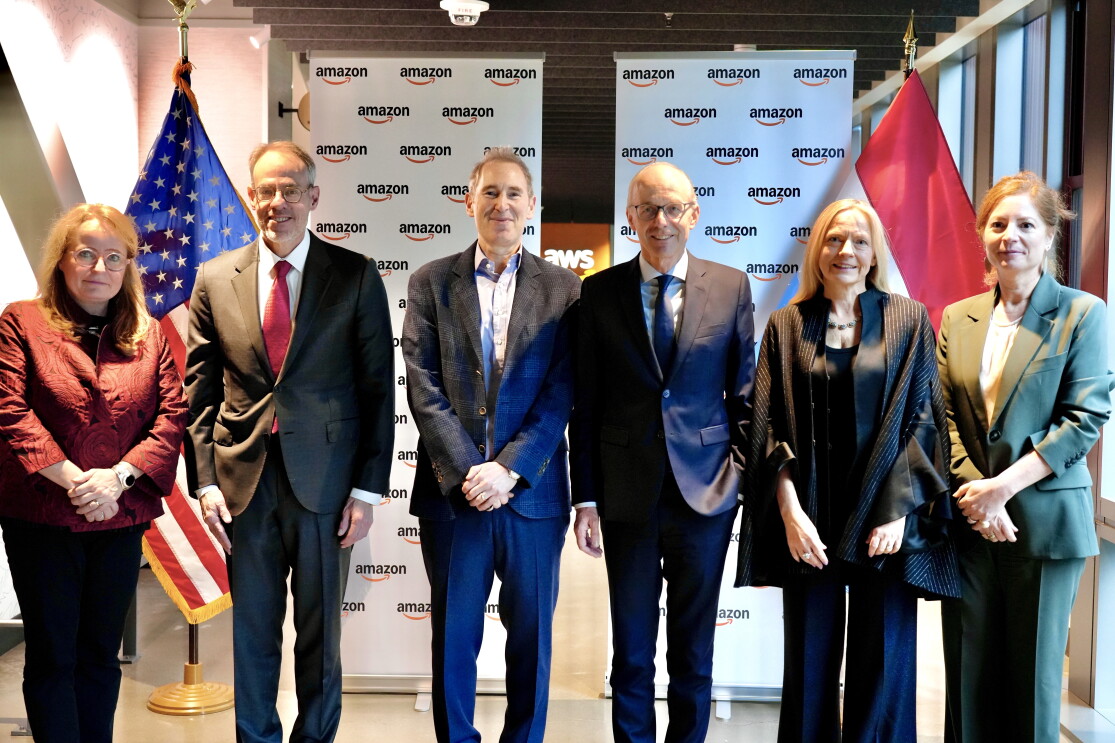 Luxembourg Prime Minister Luc Frieden meets with Amazon leaders at our Seattle head office   