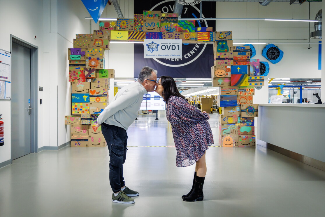 San Valentín 2025.Estas parejas encontraron trabajo y mucho amor en Amazon