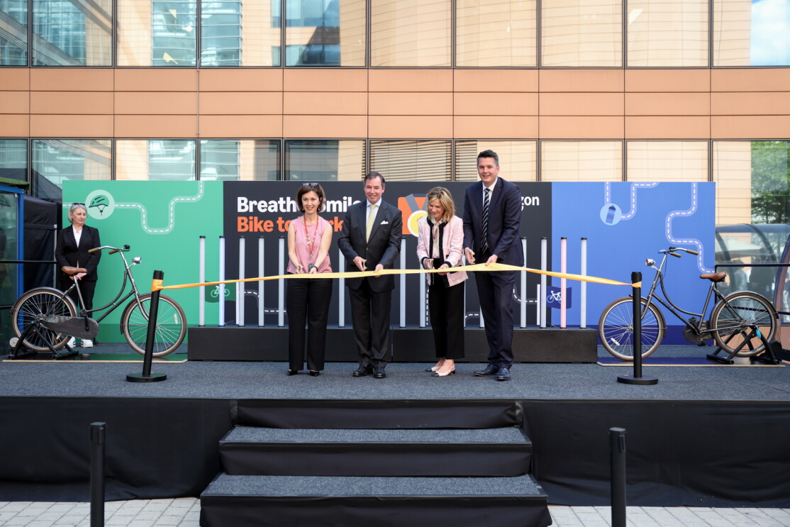 His Royal Highness the Crown Prince of Luxembourg to our European HQ  