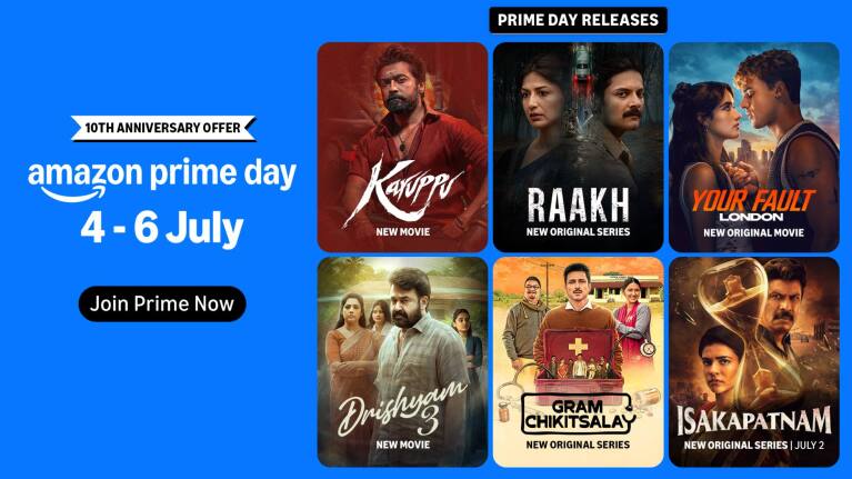 Prime Day Prime Video slate