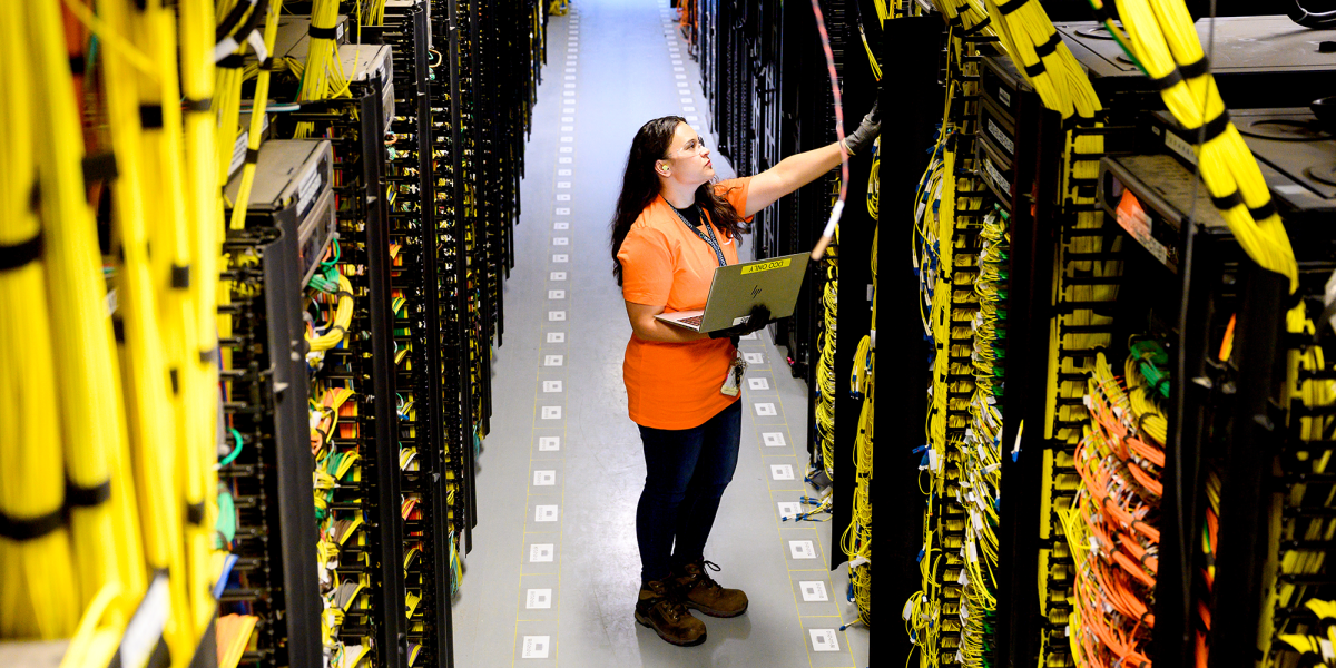 Amazon's cloud infrastructure and AI innovation center