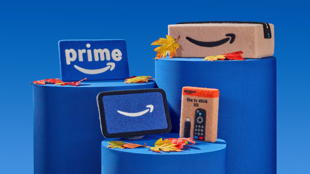 Felt creations of Amazon products