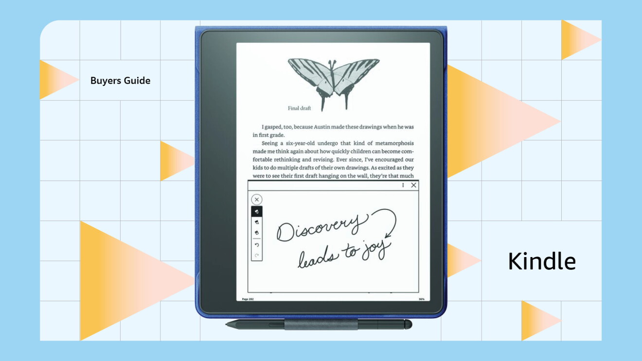 Un Kindle e-reader.