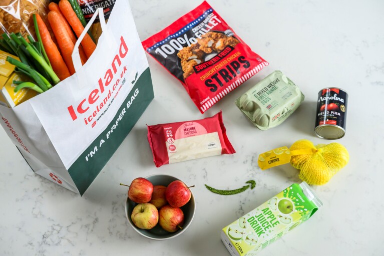 An assortment of groceries