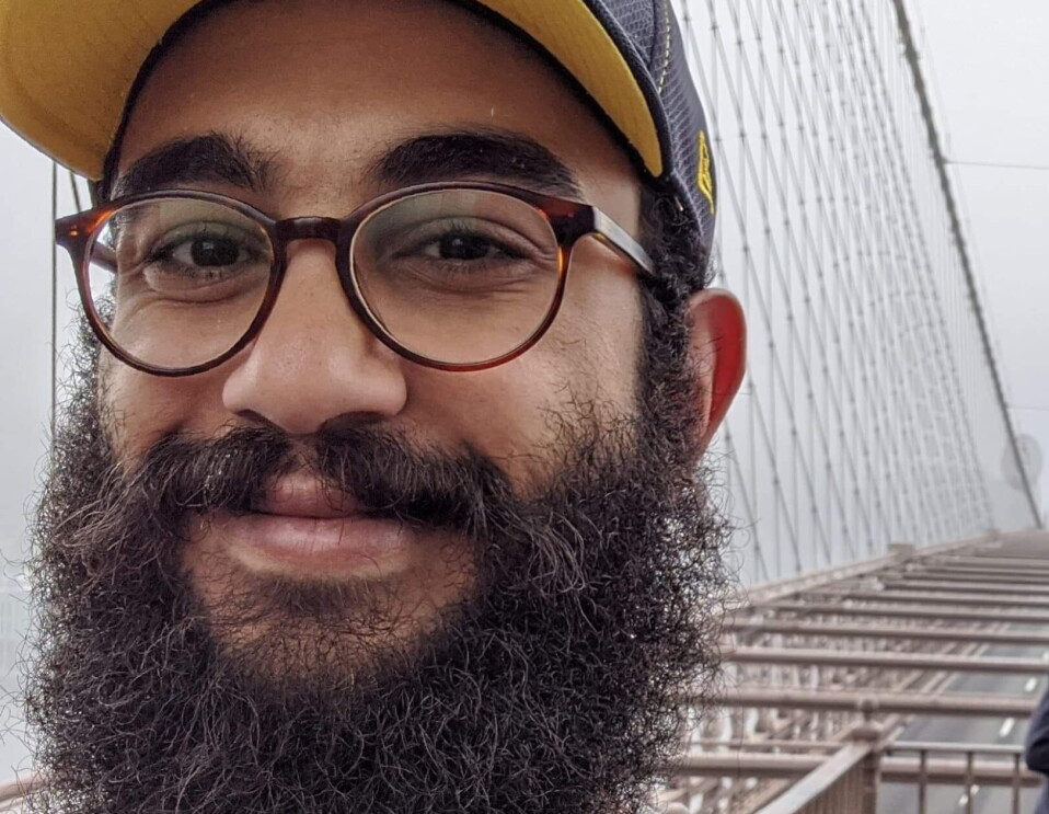 A photo of Mohammad Ahmad, Amazon Future Engineer "Teacher of the Year" award recipient and teacher at KIPP Columbus High.