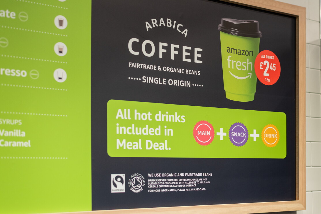 Amazon Fresh store Liverpool street