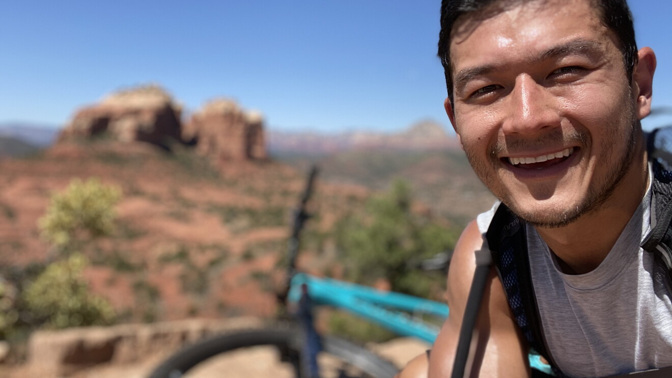 An image of an Amazon recruiter looking at the camera for a photo.