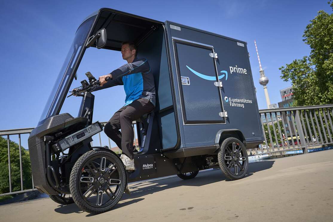 Amazon Mikromobilitäts-Zentrum Berlin 