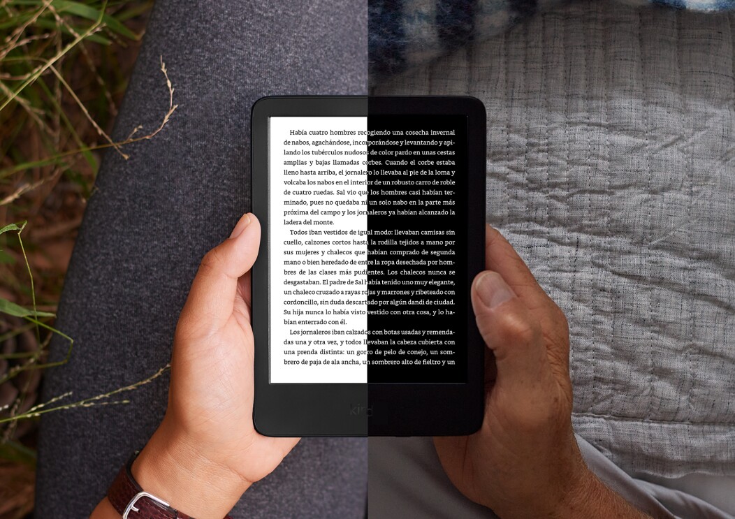 Kindle con dos colores