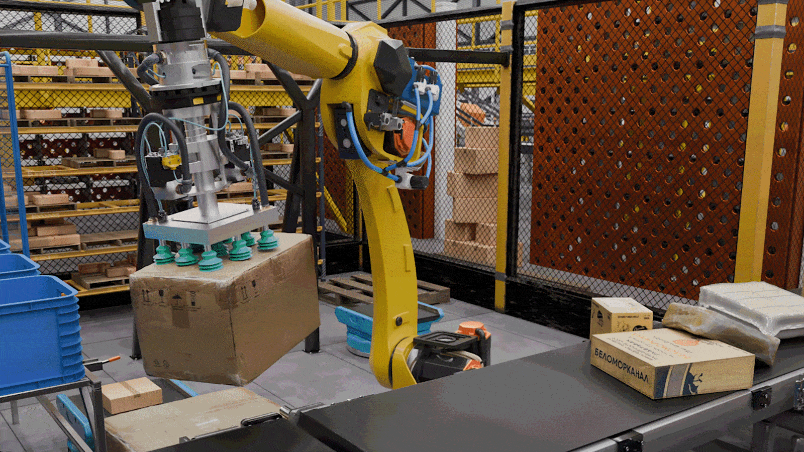 Amazon Project Eluna identifying a bottleneck at a fulfillment center
