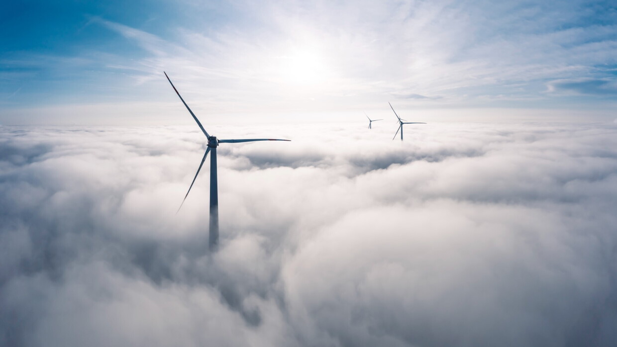 100% energía renovable eólica