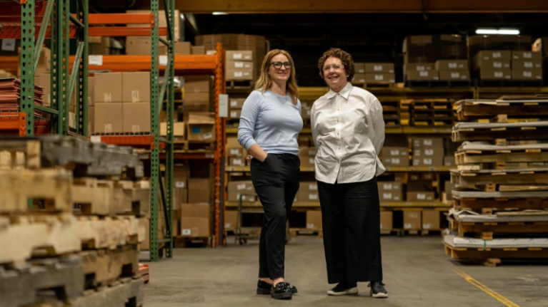 Carsten CEO, Barbara Vanderkloot and Mary Elisa Calvano, SVP of Operations.