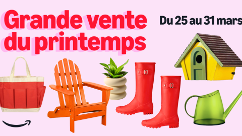 Grande vente du printemps 25 au 31 mars