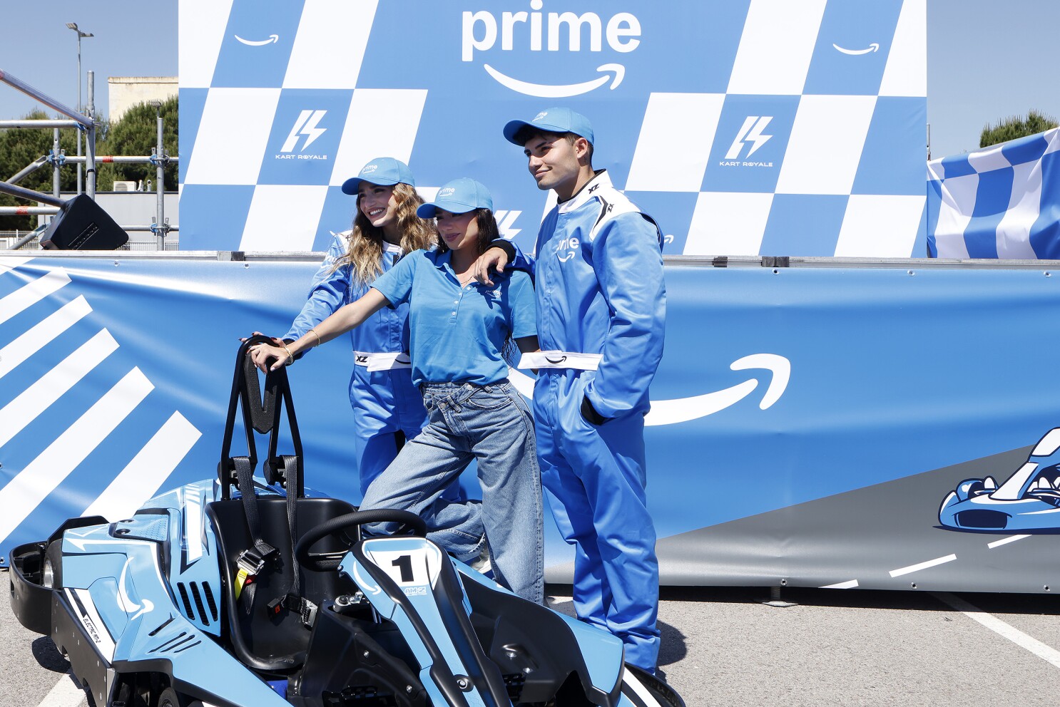 Preparados, listos, ya! Así ha sido la presentación de la Escudería Prime, el equipo capitaneado por Lola Lolita con el que Amazon compite en Kart Royale