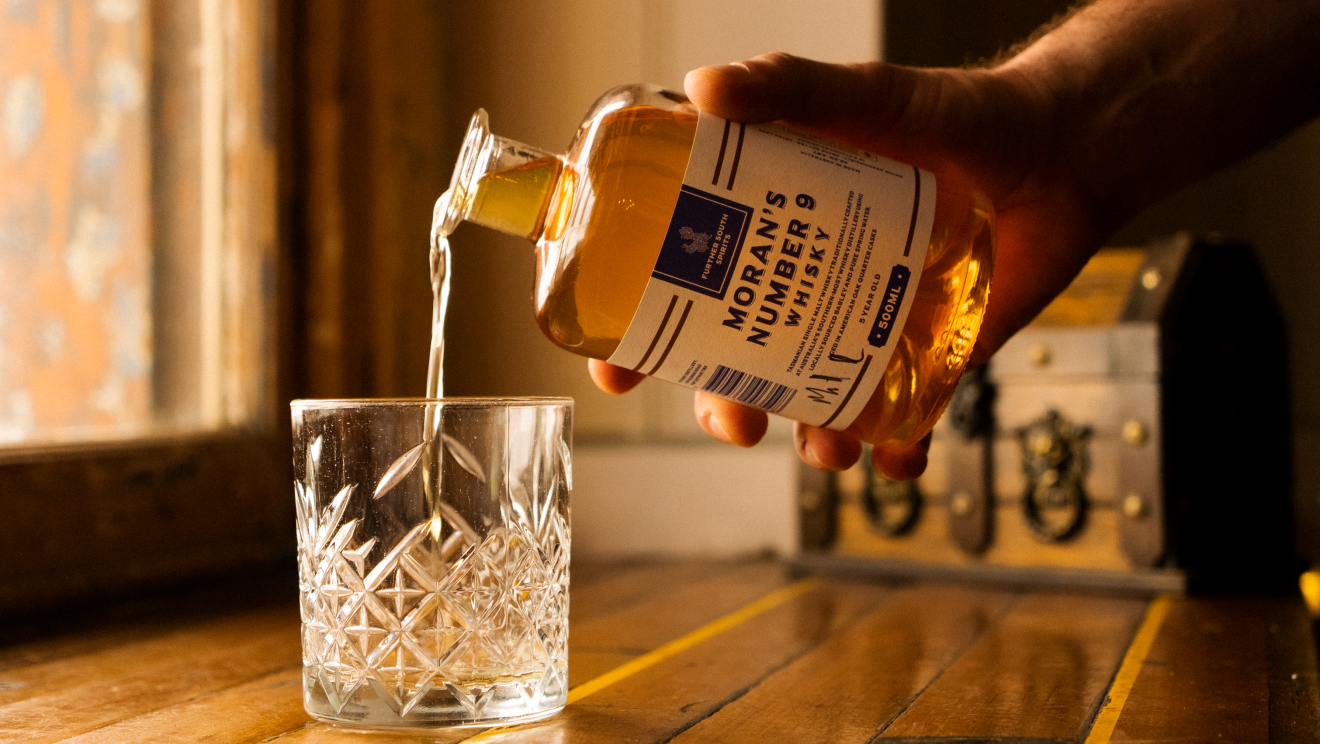 Celebrity chef Matt Moran partners with Tassie distiller to create a boutique gin and whisky range exclusively for Amazon.com.au