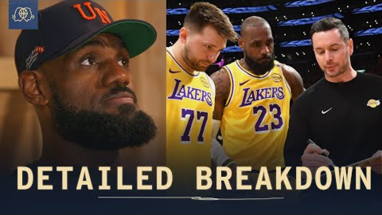 LeBron James on His Optimal Way to Play with Luka Dončić
