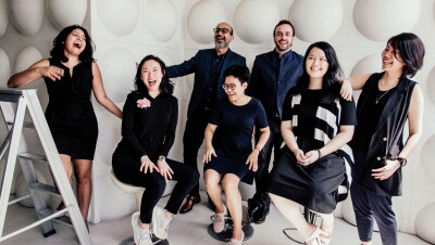 The team behind Oribel, a small business selling on Amazon.sg