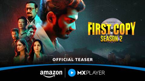 Promotional poster for First Copy Season 2 on Amazon MX Player