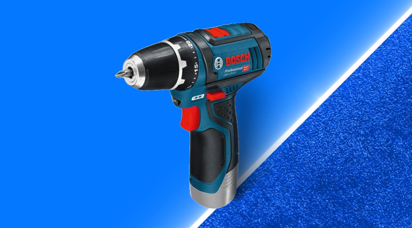 Bosch Power Drill in Blau