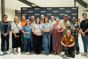 recipients of an award sponsored by amazon in the community aws