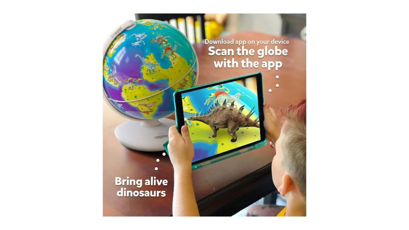PlayShifu Interactive Orboot Dinosaurs Globe 