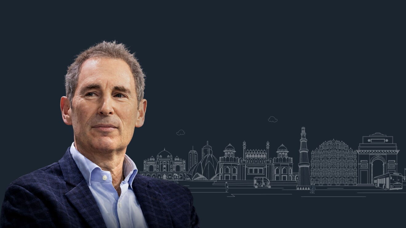 Amazon CEO Andy Jassy in India