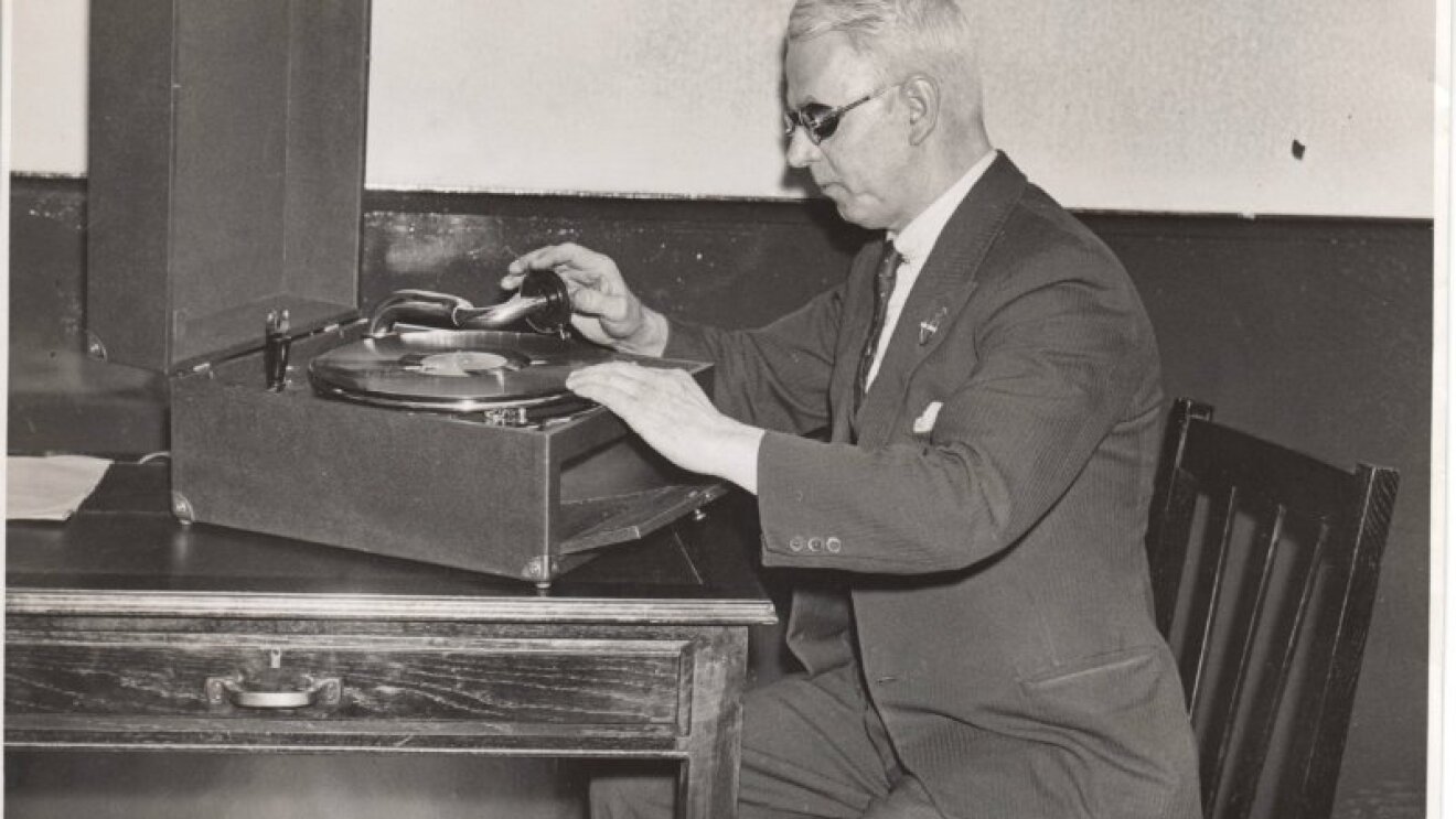 Photo from the war RNIB