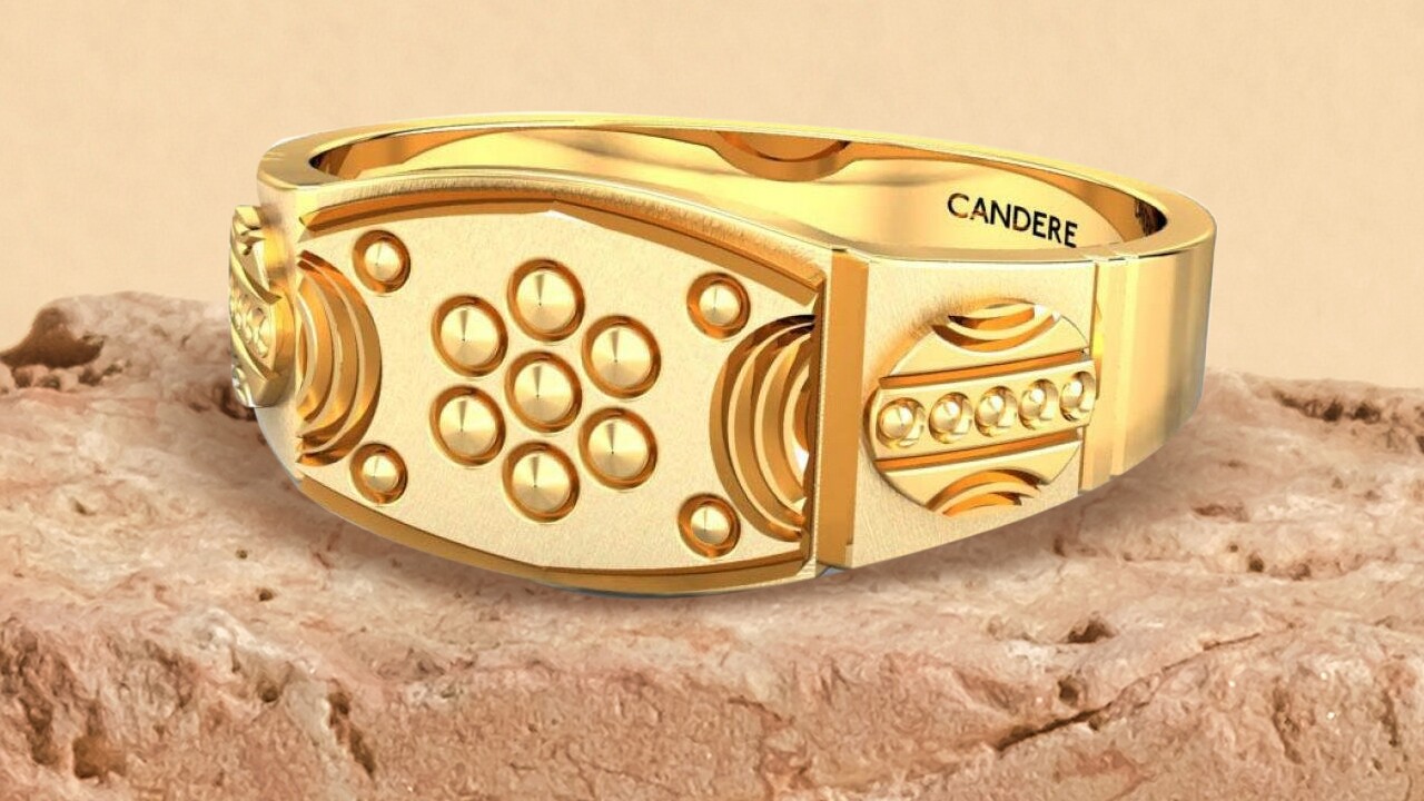 Candere ring for men image