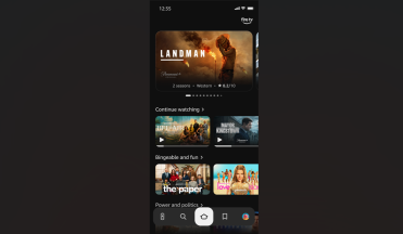New Fire TV Mobile App Interface showcasing new features