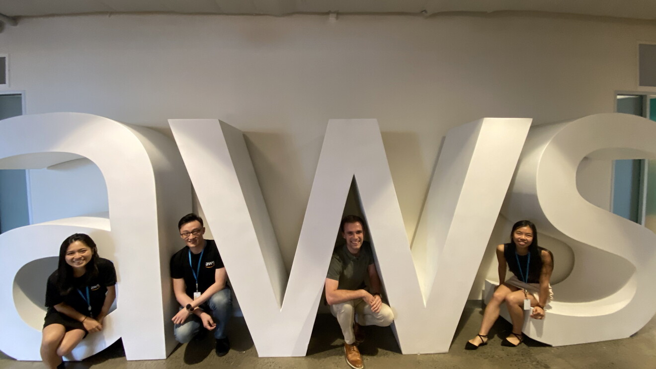 4 Amazon Internship Members in Sydney