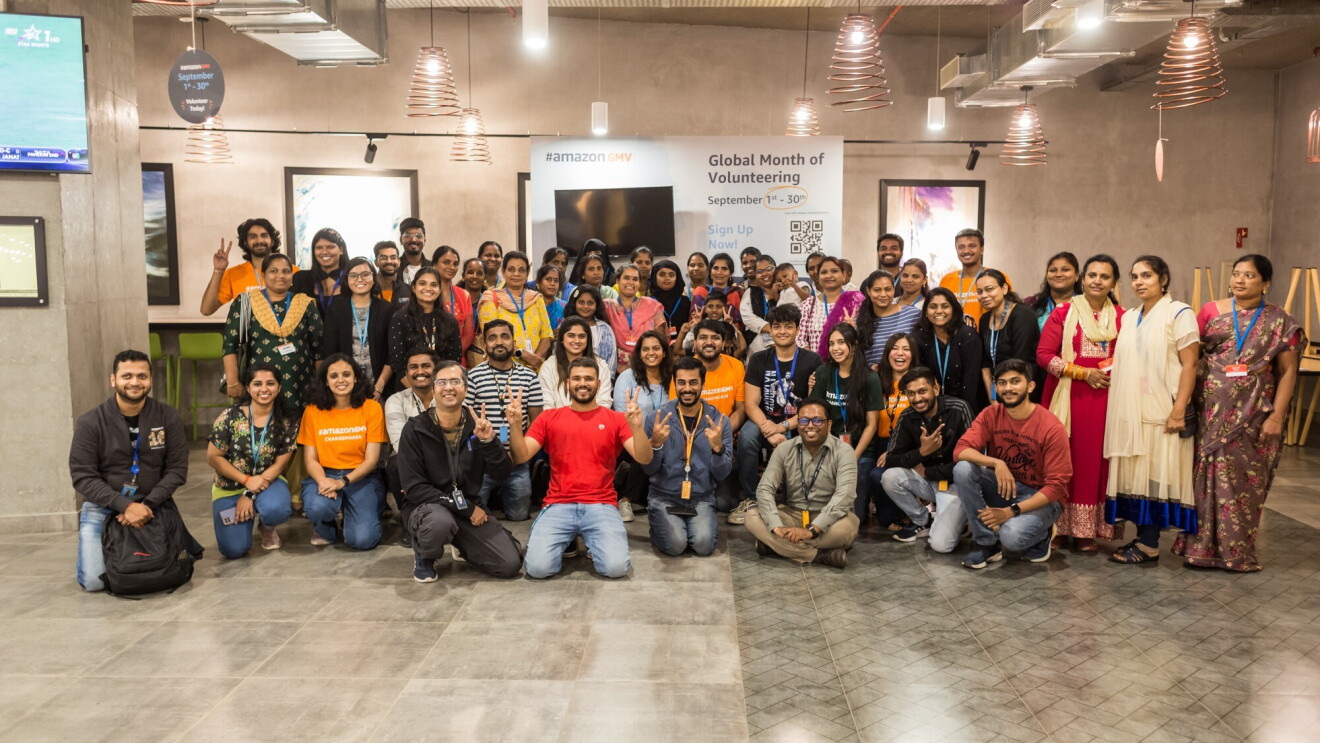 Global Month of Volunteering at Amazon