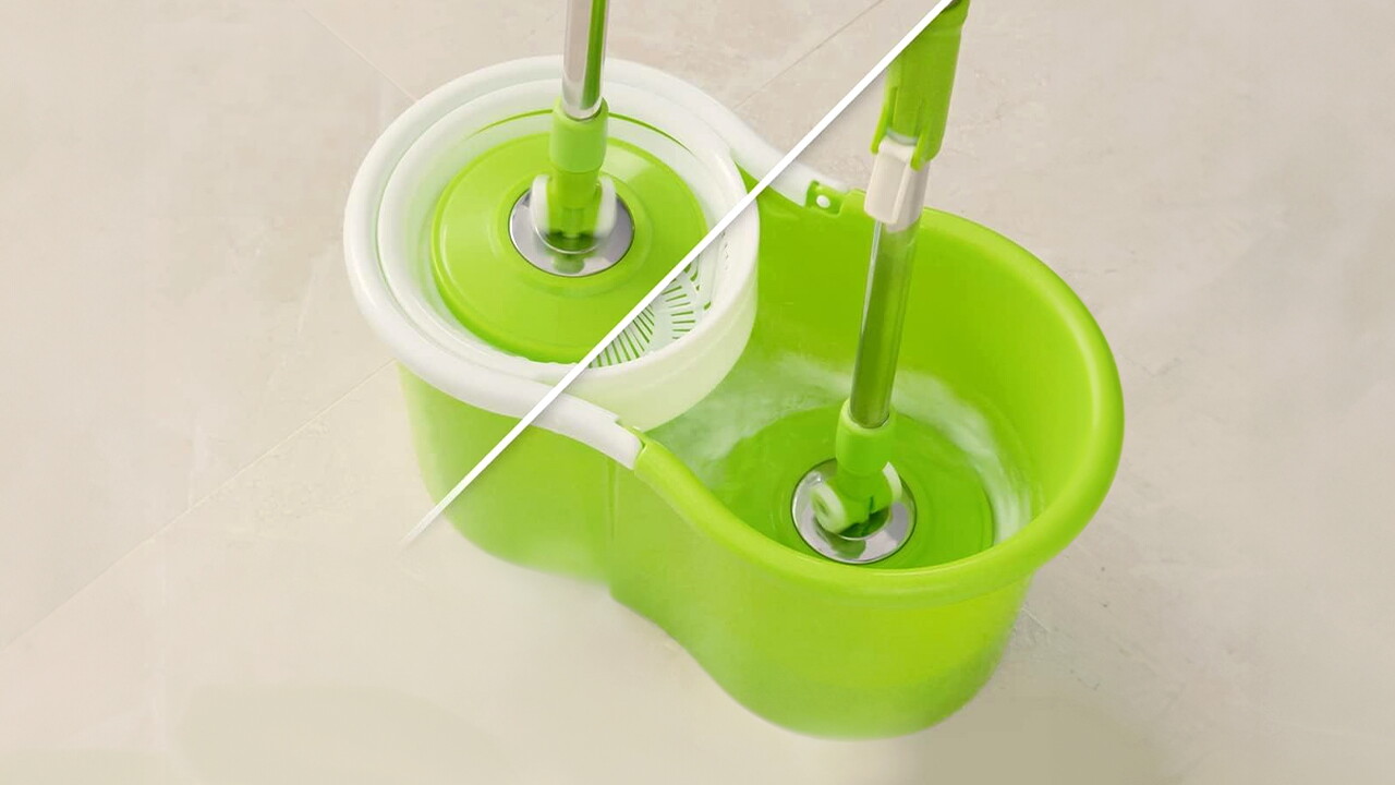 Scotch-Brite 2-in-1 bucket spin mop