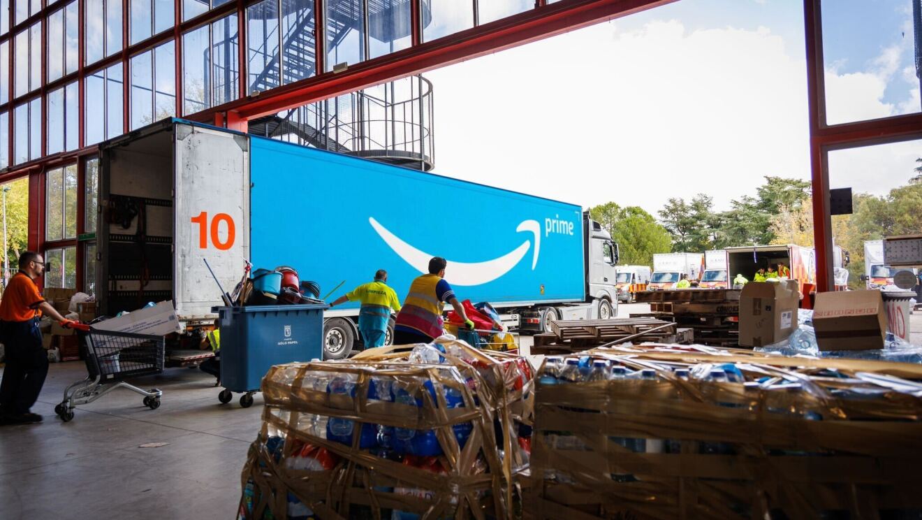 Amazon disaster relief for victims of flooding in Valencia Spain 2