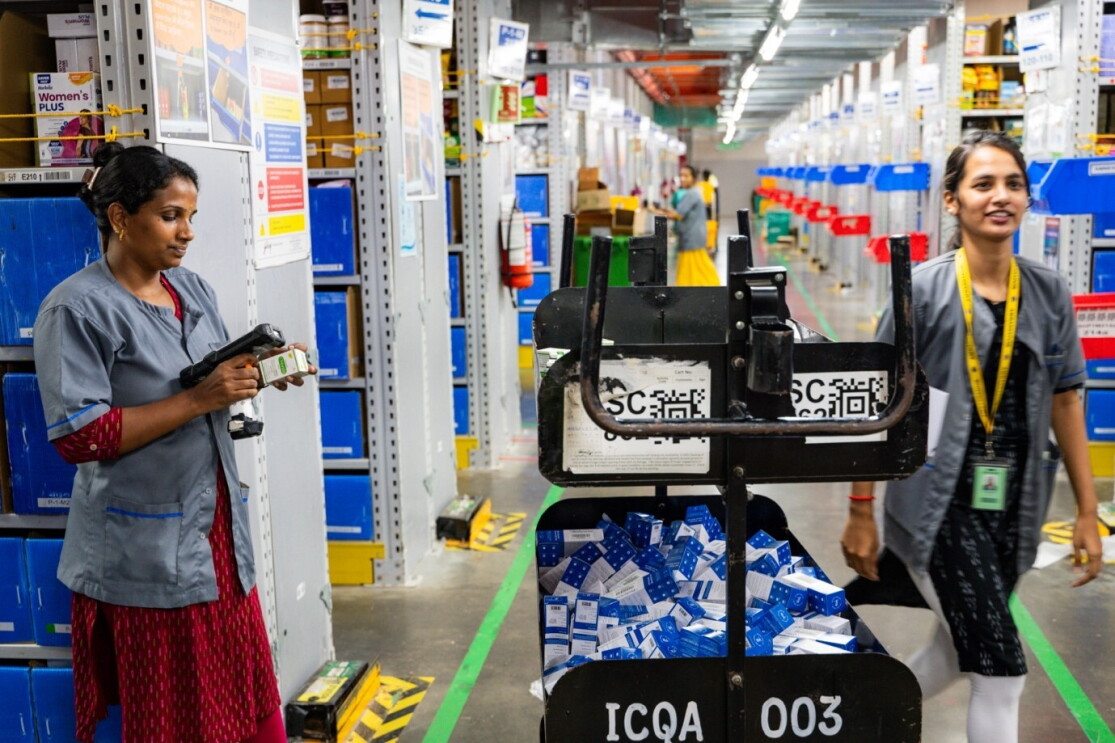 Amazon's Fulfillment Center, Bangalore