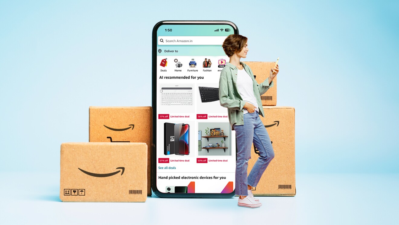 AI shopping experience on Amazon