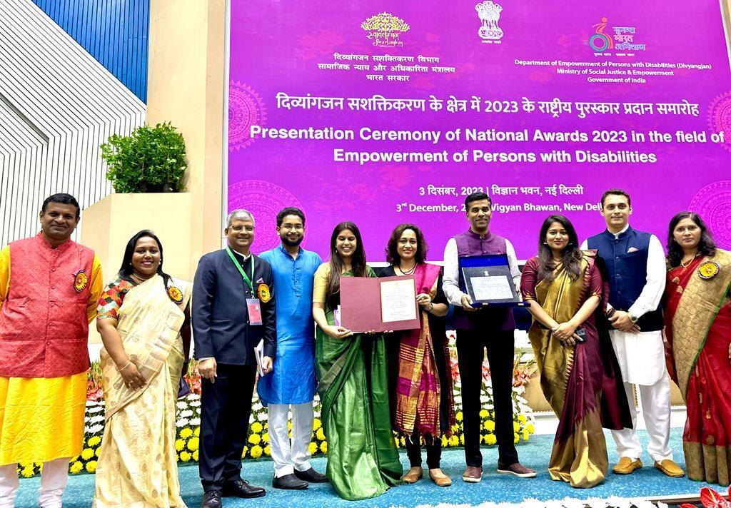 Amazon India has received the prestigious National Award for Empowerment of Persons with Disabilities, awarded by the Government of India