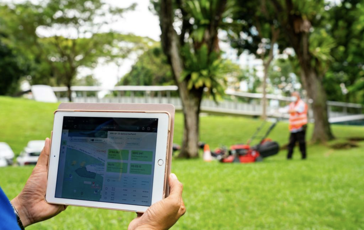An ipad that reflects a data platform