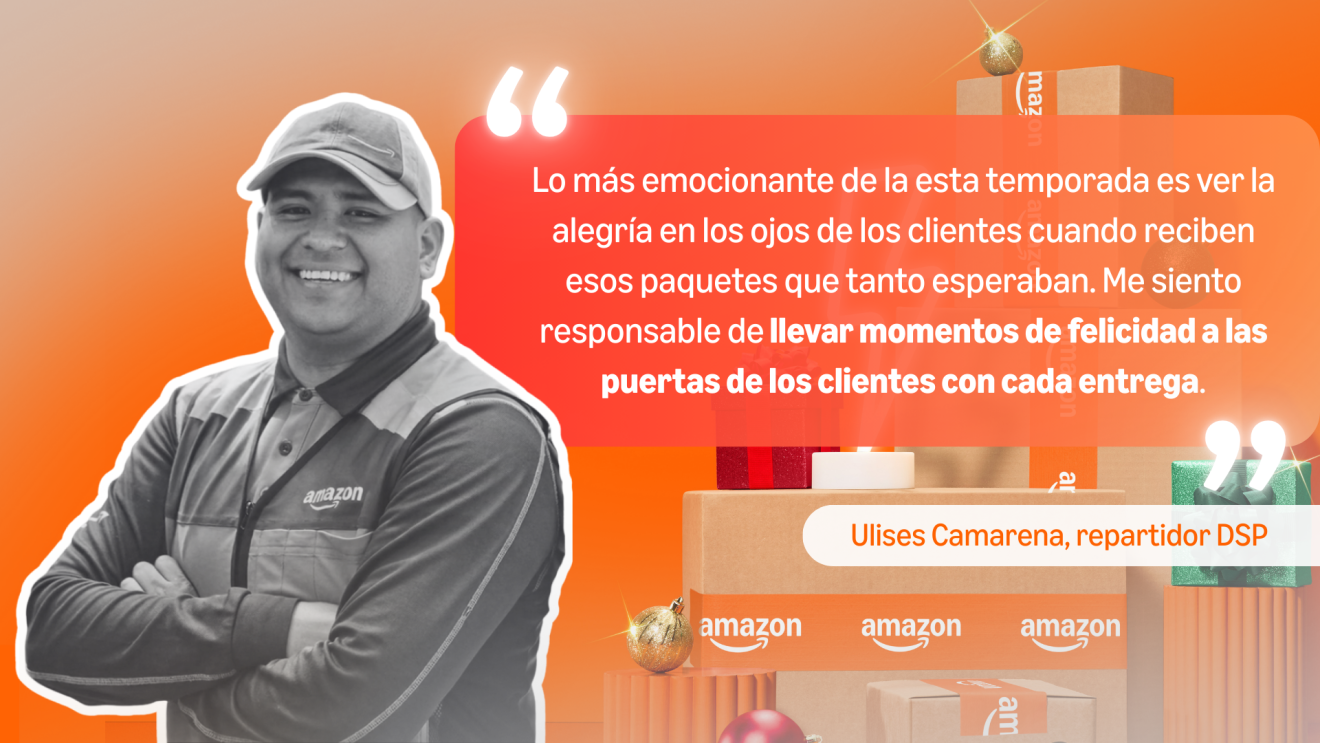 Ulises Camarena, repartidor DSP